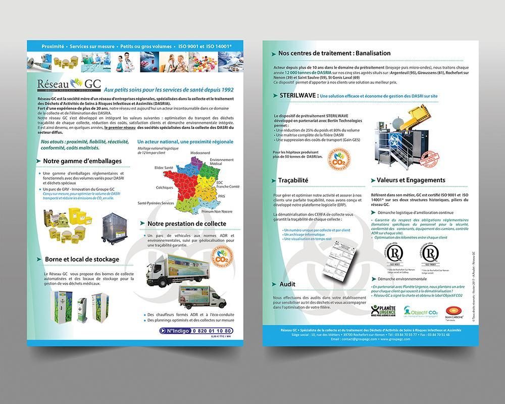Plaquette commerciale Réseau GC