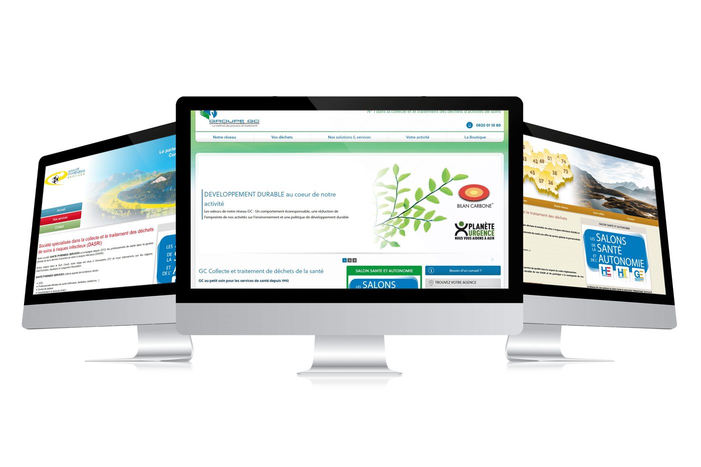 Site web Réseau GC