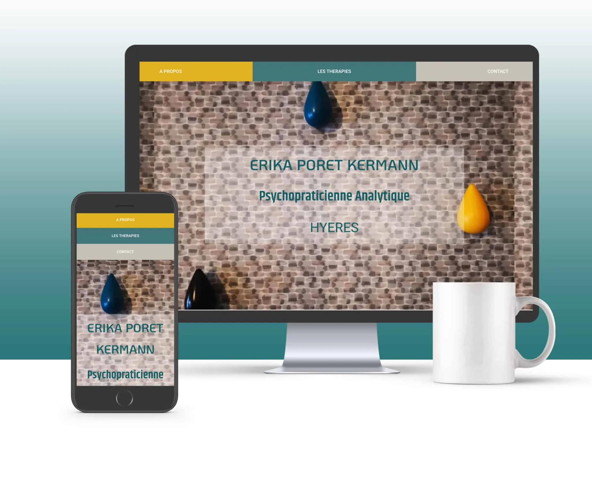 Psychotherapy practitioner — website design